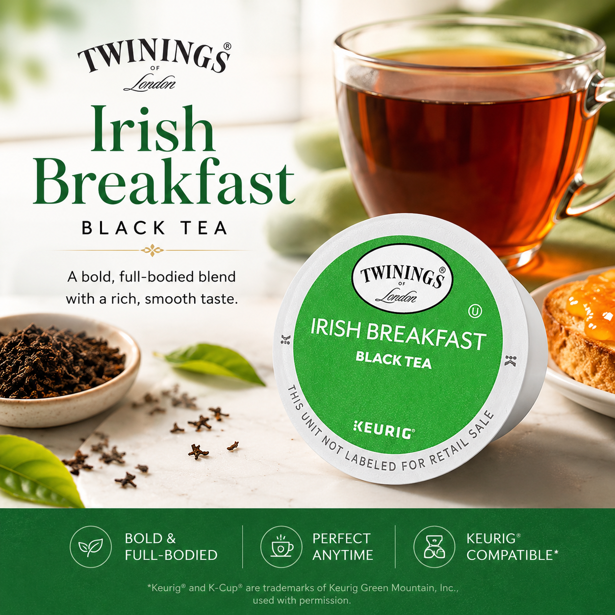 Twinings Irish Breakfast Tea Keurig K-Cups