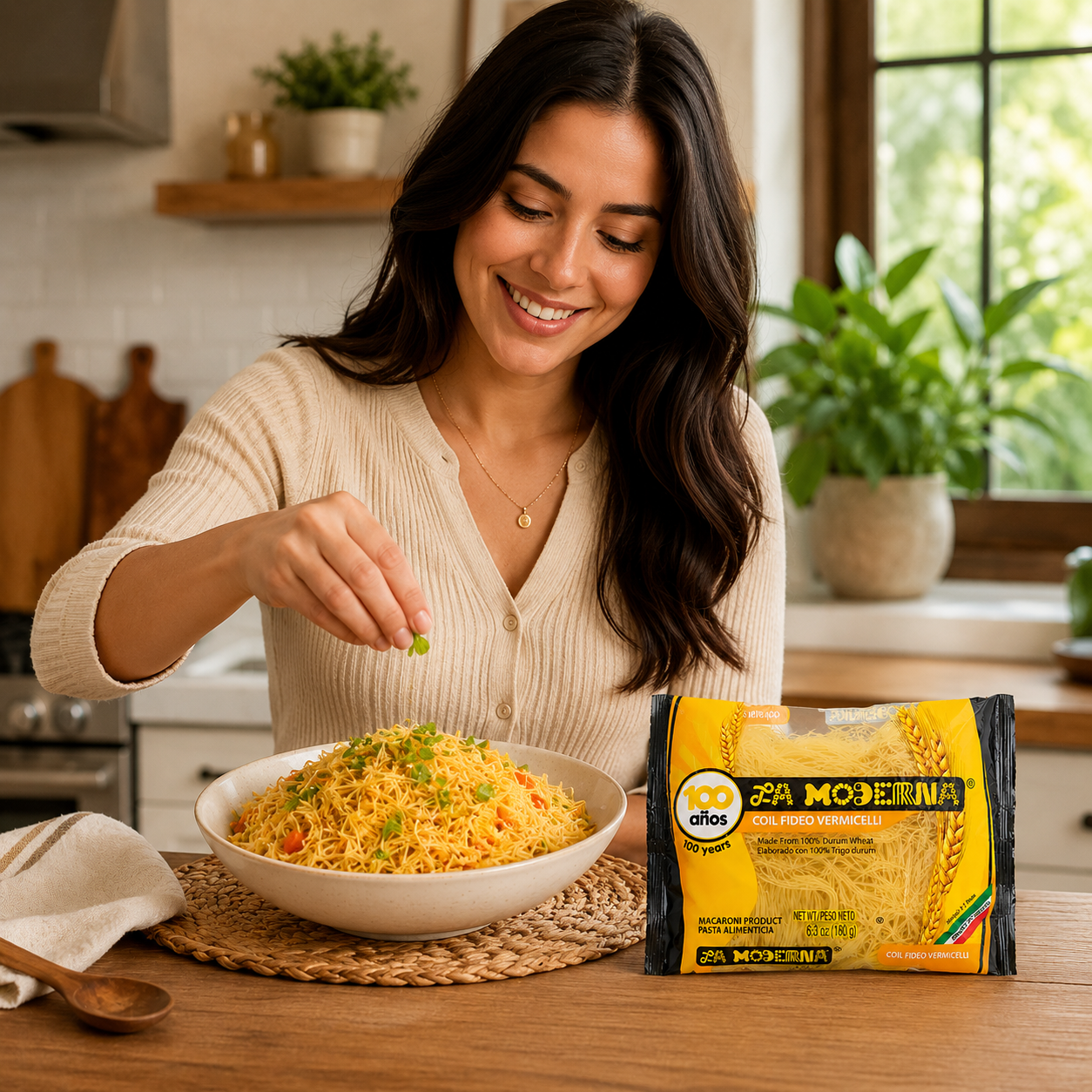 La Moderna Pasta Vermicelli Coiled Noodle 6.3 oz