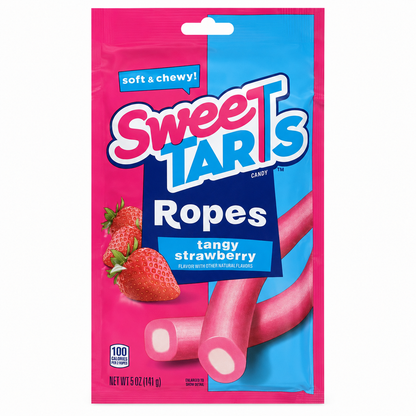 SweeTARTS Ropes Tangy Strawberry 5 oz