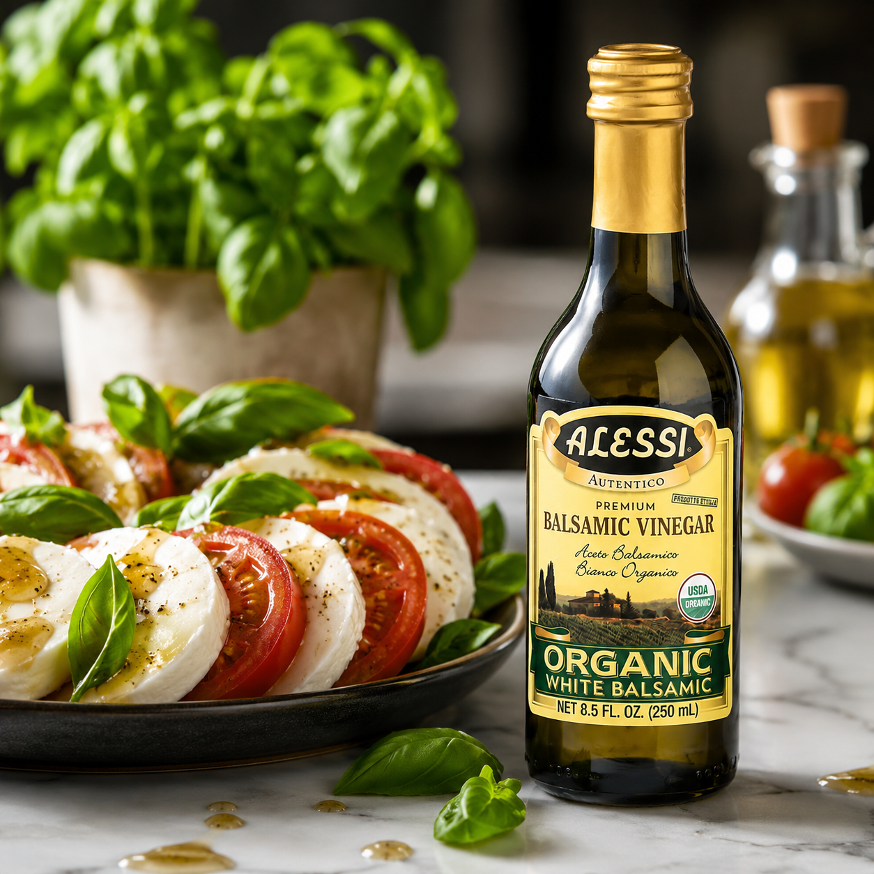 Alessi Organic White Balsamic Vinegar 8.5 oz