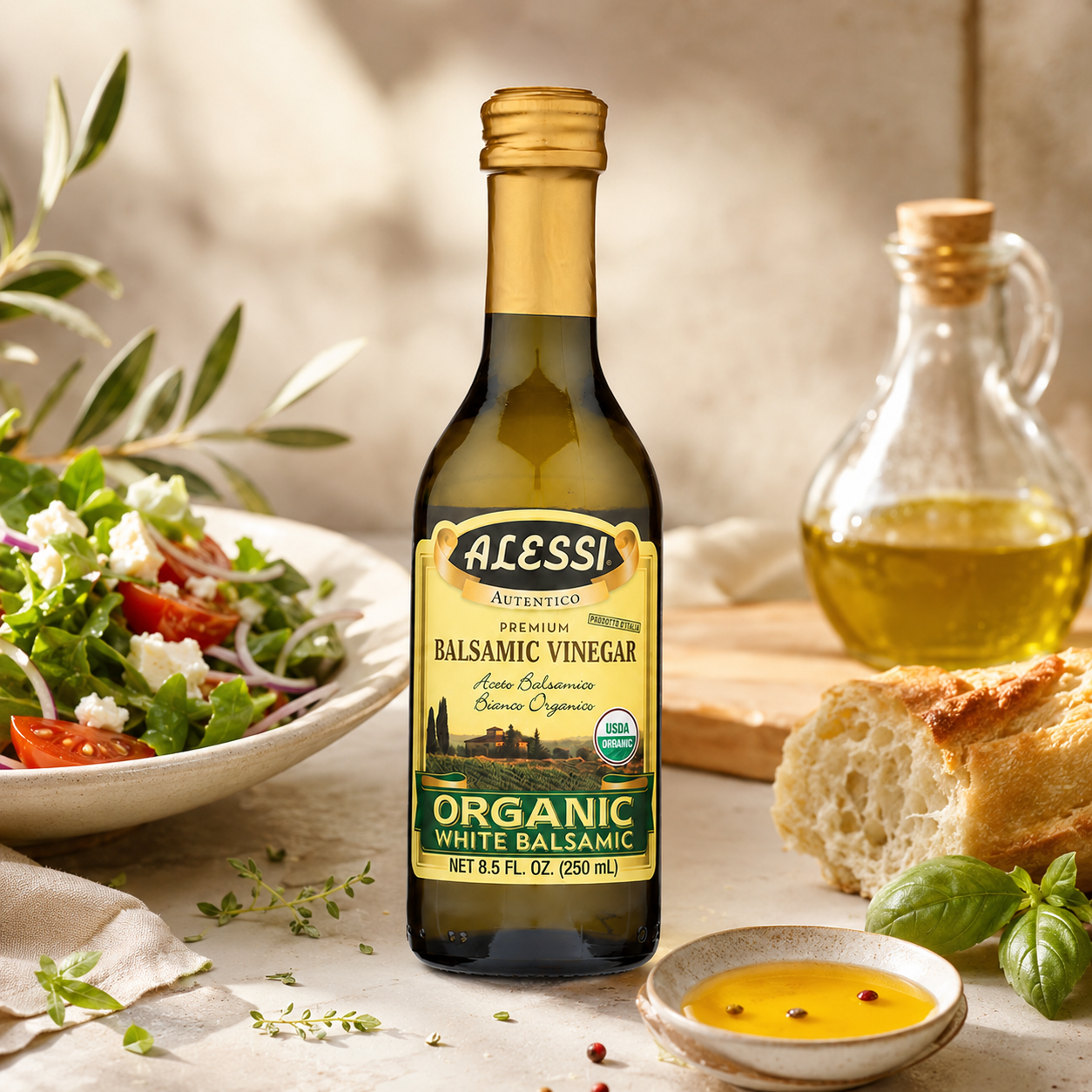 Alessi Organic White Balsamic Vinegar 8.5 oz