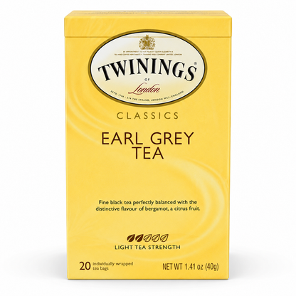 Twinings Classic Earl Grey Tea 1.41 oz 20 ct