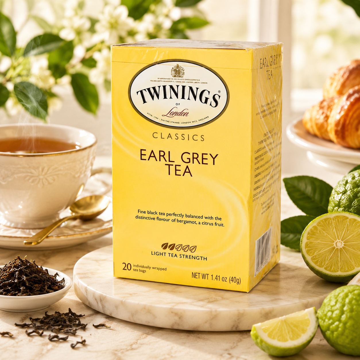 Twinings Classic Earl Grey Tea 1.41 oz 20 ct