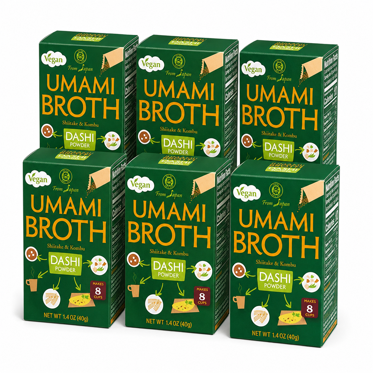 Muso From Japan Umami Broth Dashi Powder Vegan 1.4 oz