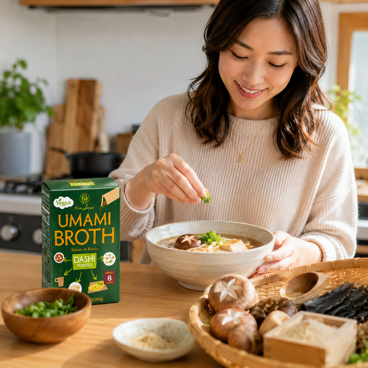 Muso From Japan Umami Broth Dashi Powder Vegan 1.4 oz