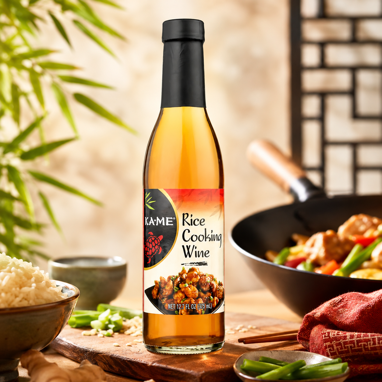 KA-ME Rice Wine Vinegar 12.7 fl oz