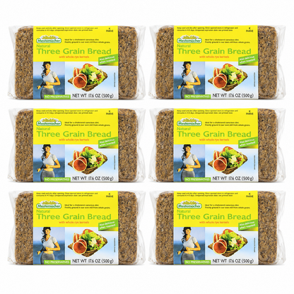 Mestemacher Three Grain Bread 17.6-oz