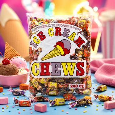 Albert's Chews Ice Cream 240 Piece Bag