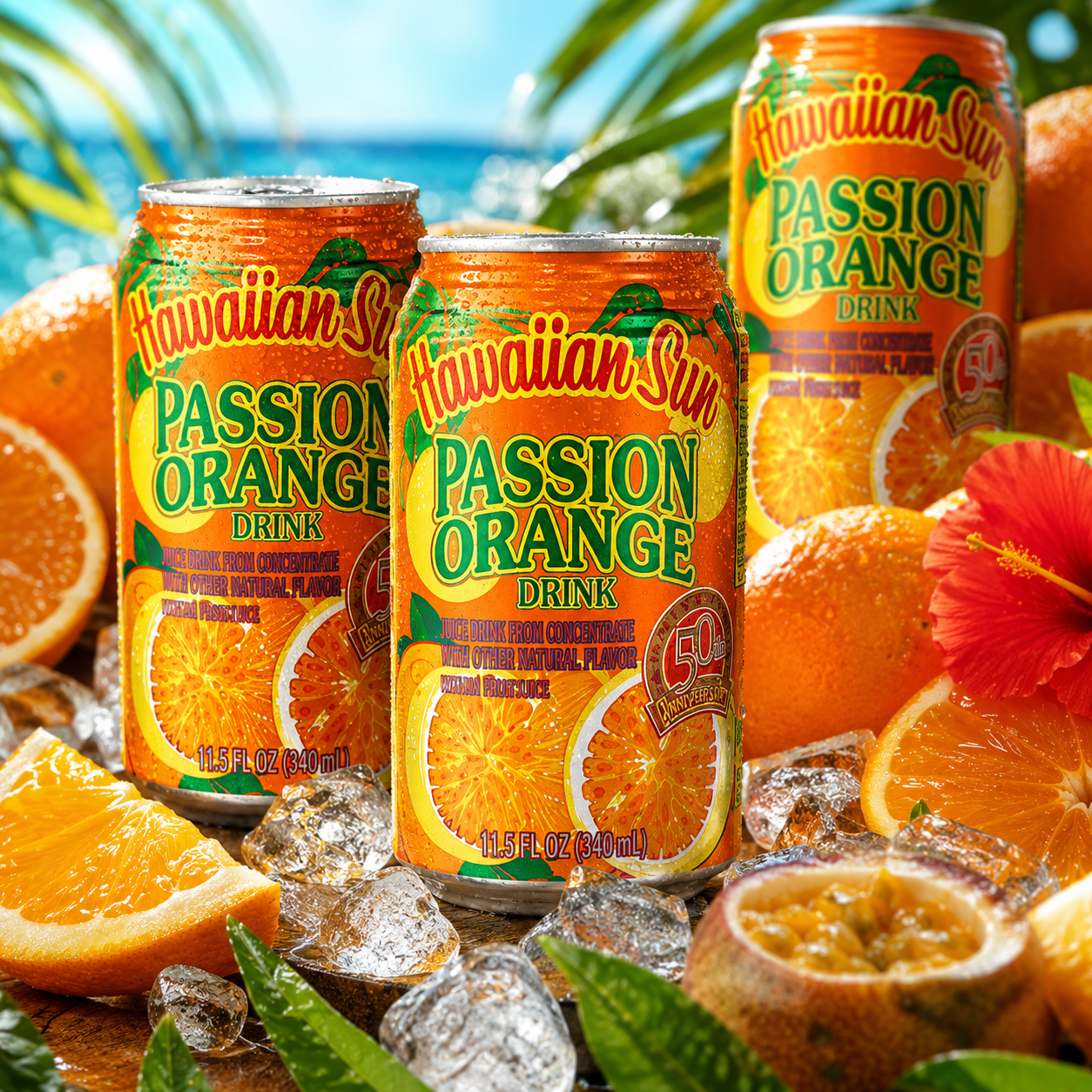 Hawaiian Sun Passion Orange Juice 11.5 fl oz