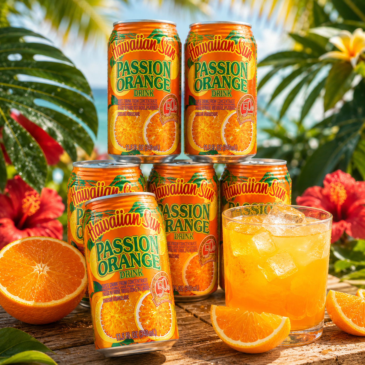 Hawaiian Sun Passion Orange Juice 11.5 fl oz