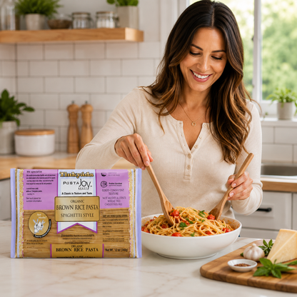 Tinkyada Brown Rice Pasta, Spaghetti, Organic, 12-Ounce (Pack of 6)