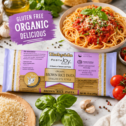 Tinkyada Brown Rice Pasta, Spaghetti, Organic, 12-Ounce (Pack of 6)