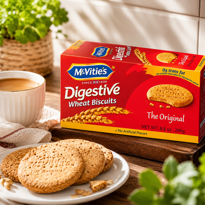 McVities Digestives Wheat Biscuits Imported from UK 8.8 oz
