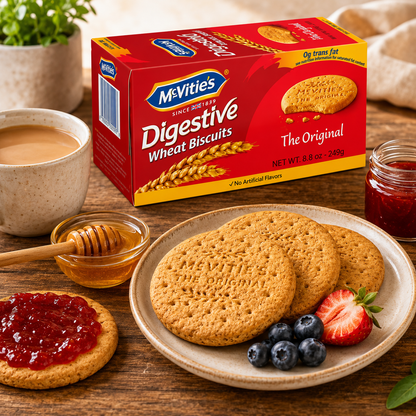 McVities Digestives Wheat Biscuits Imported from UK 8.8 oz