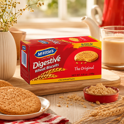 McVities Digestives Wheat Biscuits Imported from UK 8.8 oz
