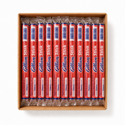 Gilliam Old Fashioned Candy Sticks Cherry 80 ct Box