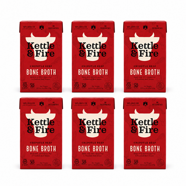 Kettle & Fire Chipotle Beef Bone Broth Keto Paleo Whole 30 Approved Gluten Free High in Protein and Collagen