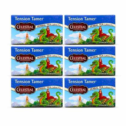 Celestial Seasonings Tension Tamer Tea 20 Bags (Pack of 6)