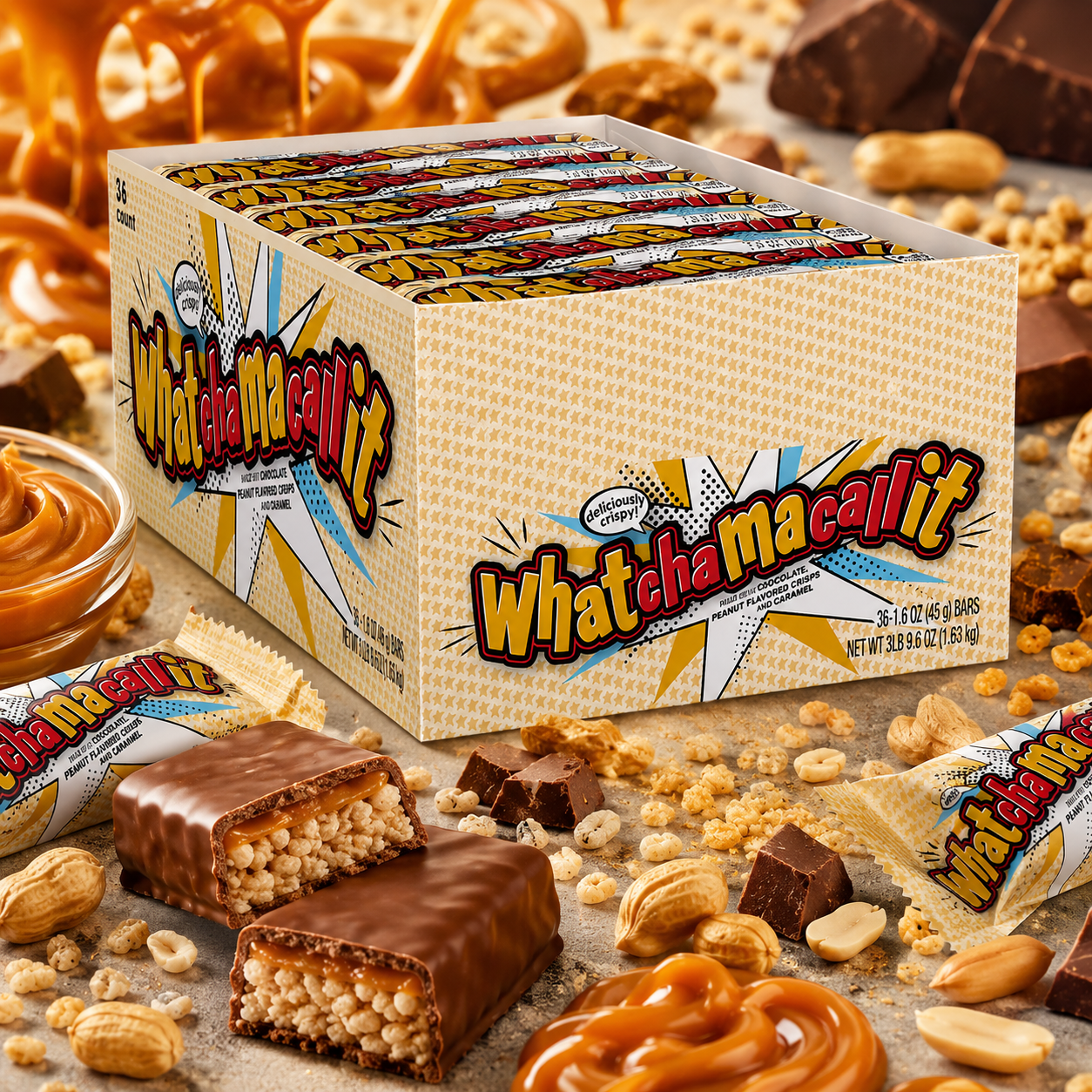 Whatchamacallit Candy Bar Box