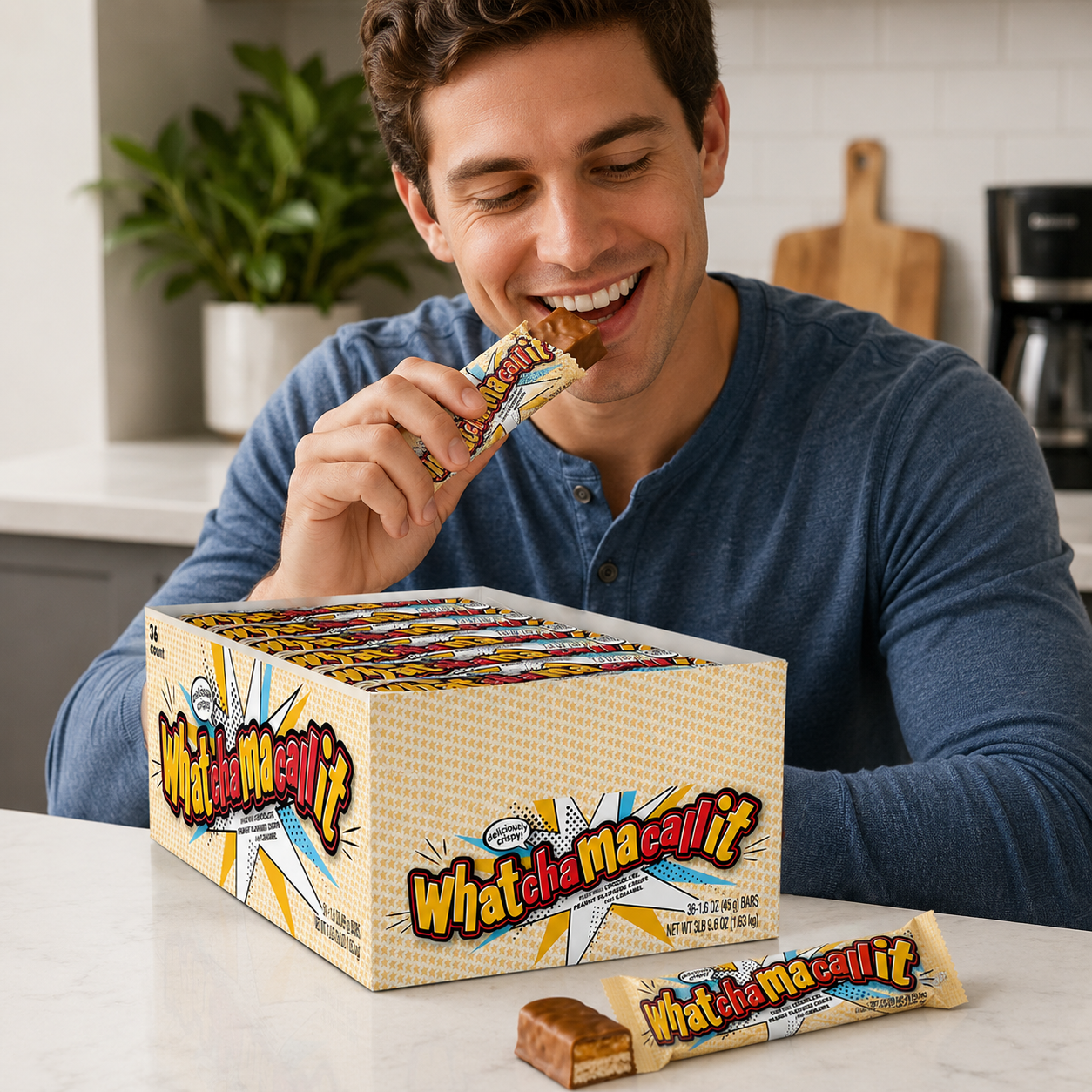 Whatchamacallit Candy Bar Box
