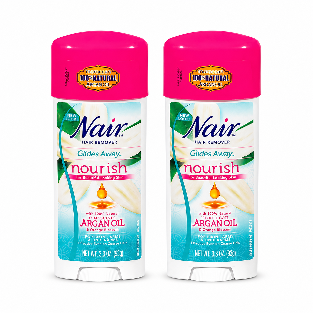 Nair Hair Remover Glides Away Nourish With Argan Oil 3.28 fl oz