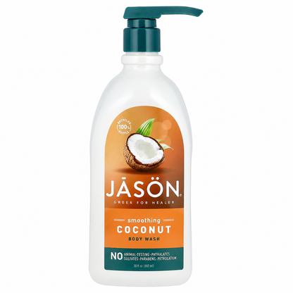 JASON Smoothing Body Wash Coconut 30 oz