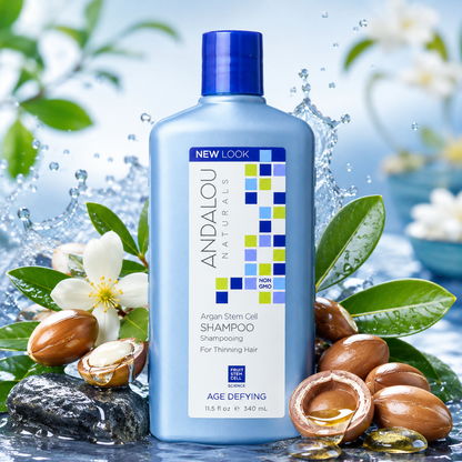 Andalou Naturals Argan Stem Cell Age Defying Shampoo 11.5 oz