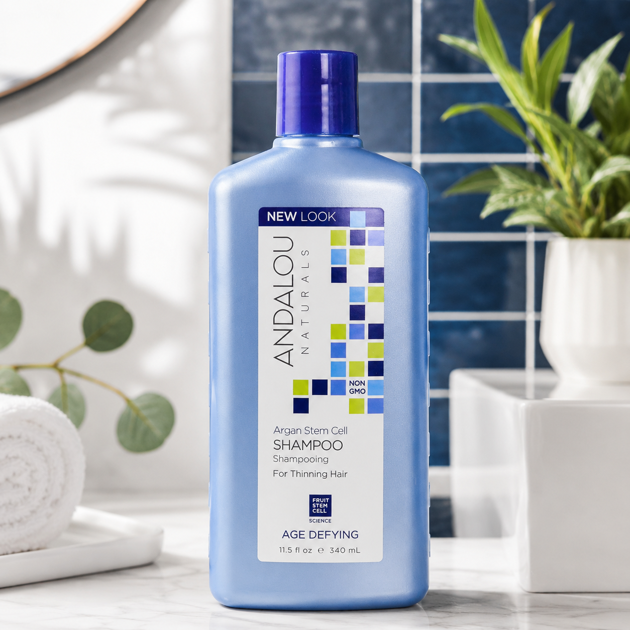 Andalou Naturals Argan Stem Cell Age Defying Shampoo 11.5 oz