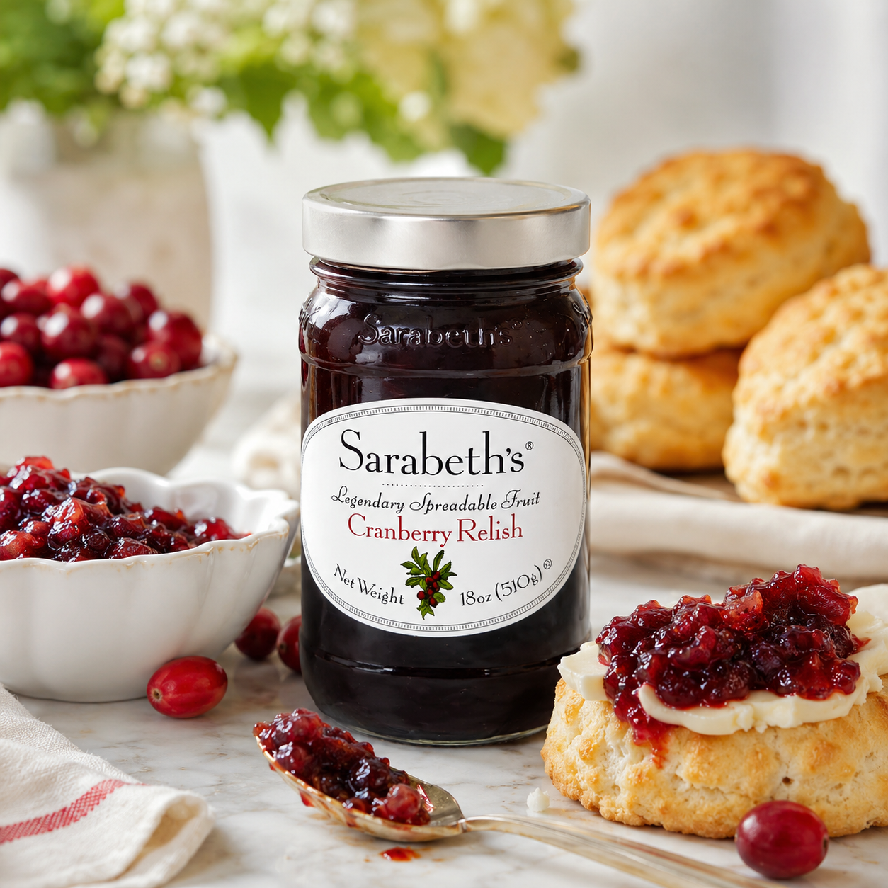 Sarabeth's Legendary Cranberry Relish Sauce 18 oz