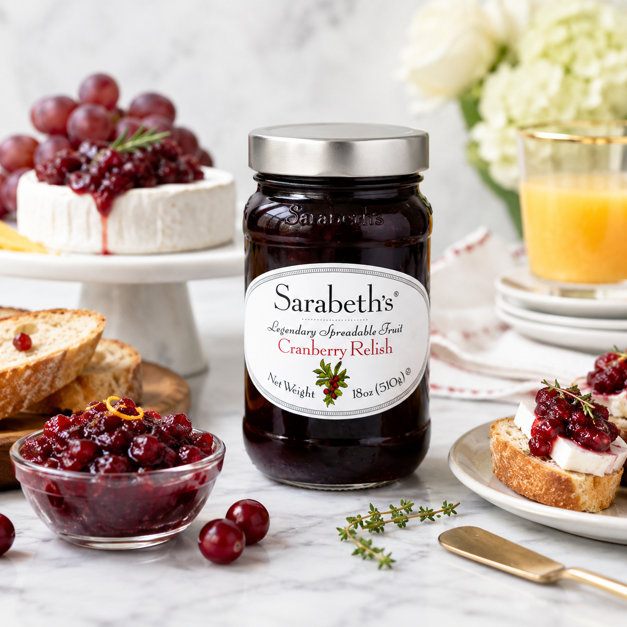 Sarabeth's Legendary Cranberry Relish Sauce 18 oz