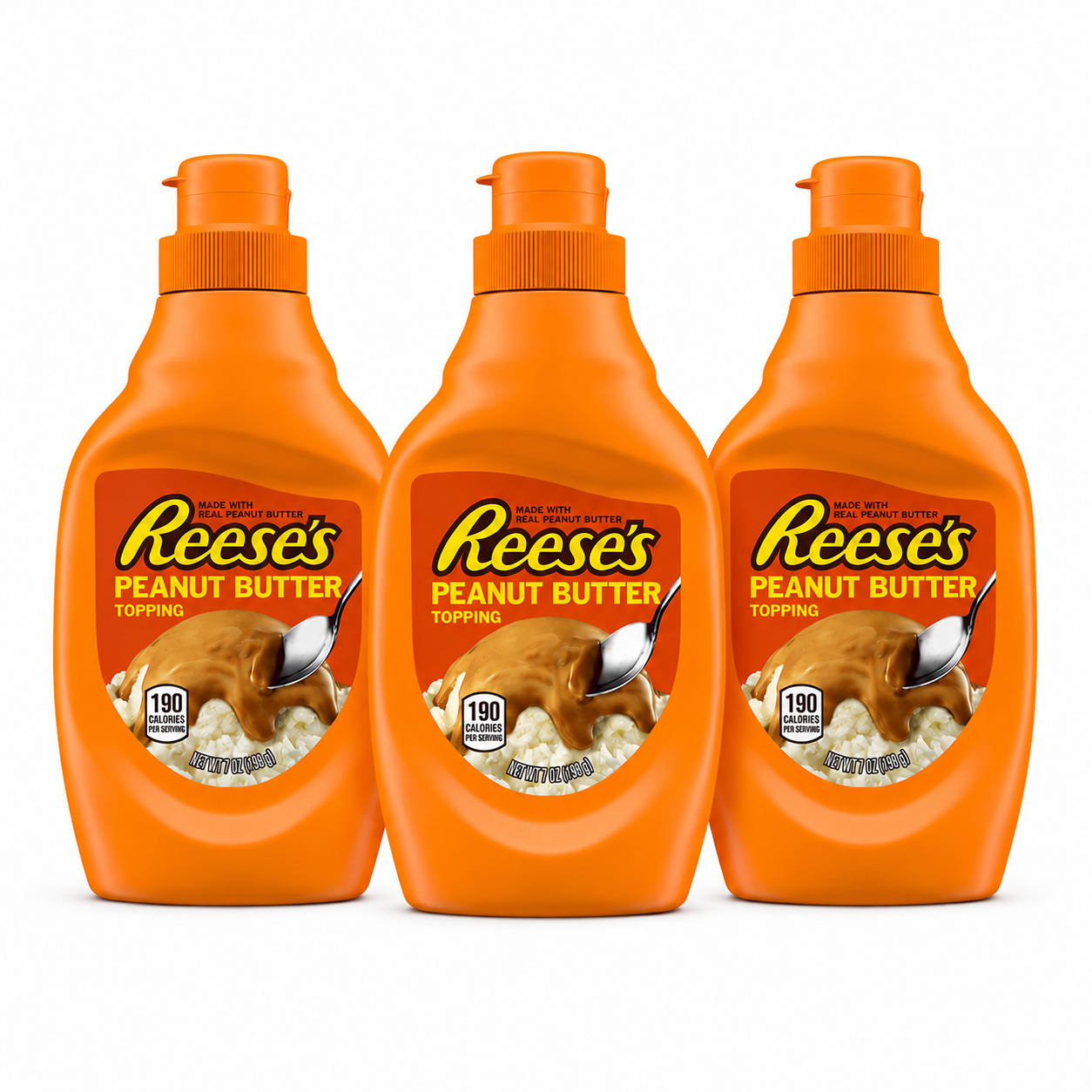 Reese's Peanut Butter Topping 7-oz Bottle