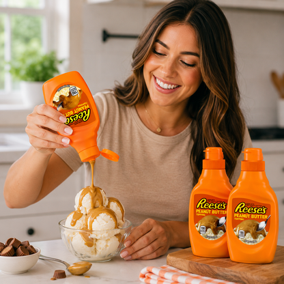 Reese's Peanut Butter Topping 7-oz Bottle