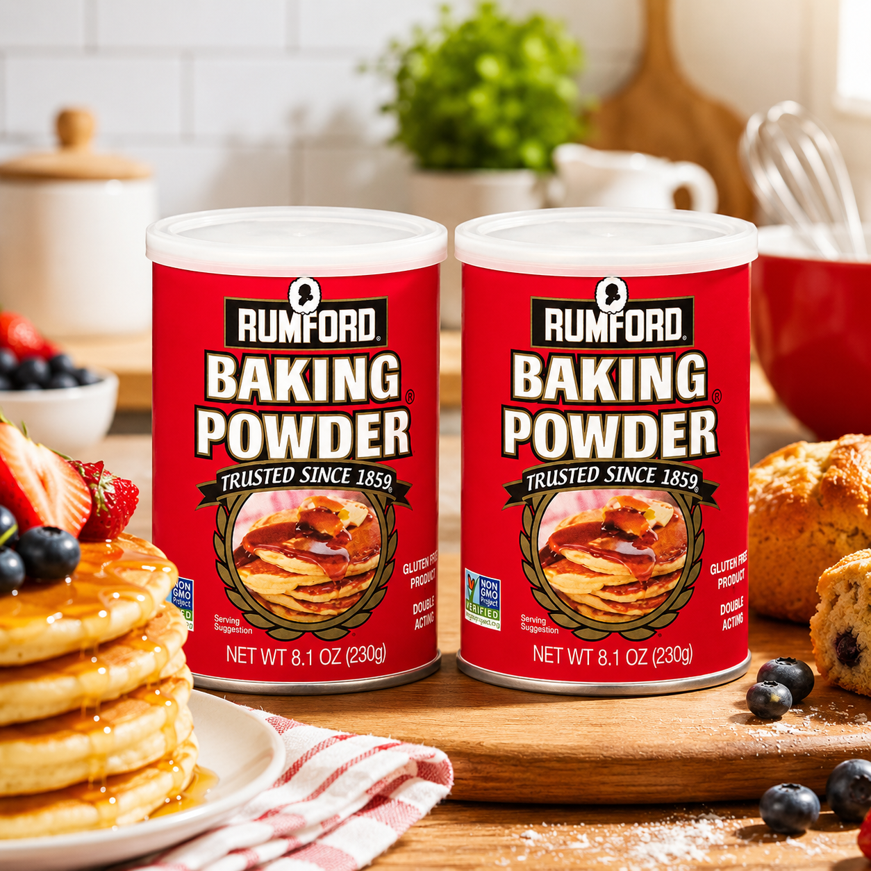 Rumford Baking Powder 8.1 oz