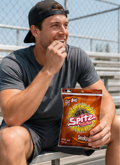 Spitz Smoky BBQ Sunflower Seeds 6-oz Bags