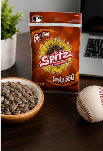 Spitz Smoky BBQ Sunflower Seeds 6-oz Bags