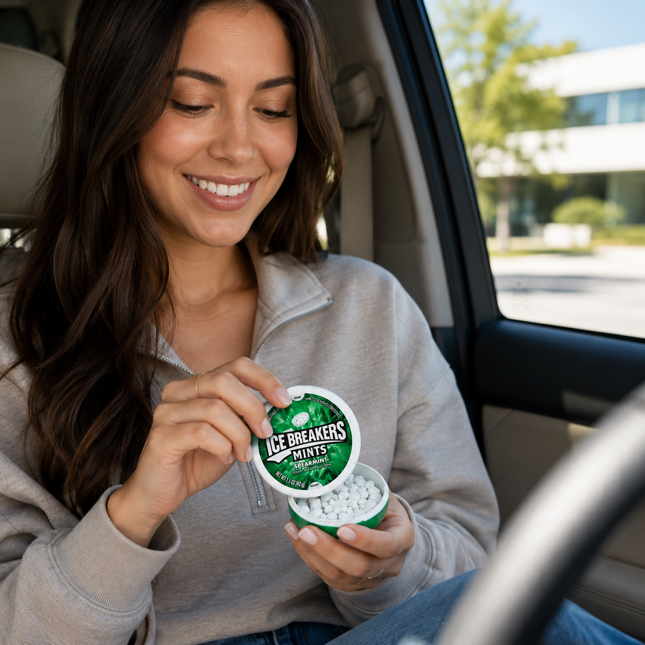 Ice Breakers Spearmint Mints 1.5-oz Pucks