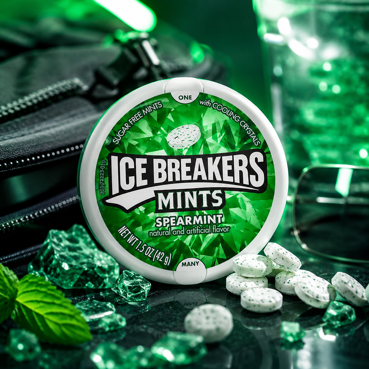 Ice Breakers Spearmint Mints 1.5-oz Pucks