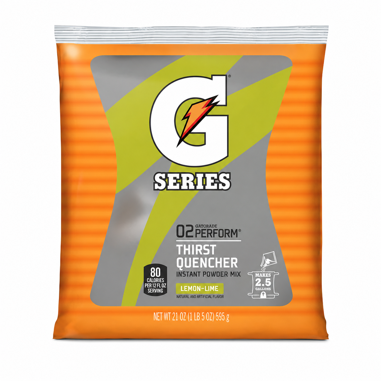 Gatorade Lemon-lime Powder Pouch Flavored Drink Concentrate 21 oz