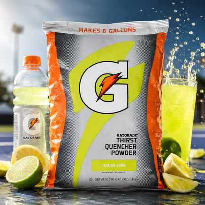 Gatorade Lemon Lime Thirst Quencher Powder Mix 50.9 oz Gatorade