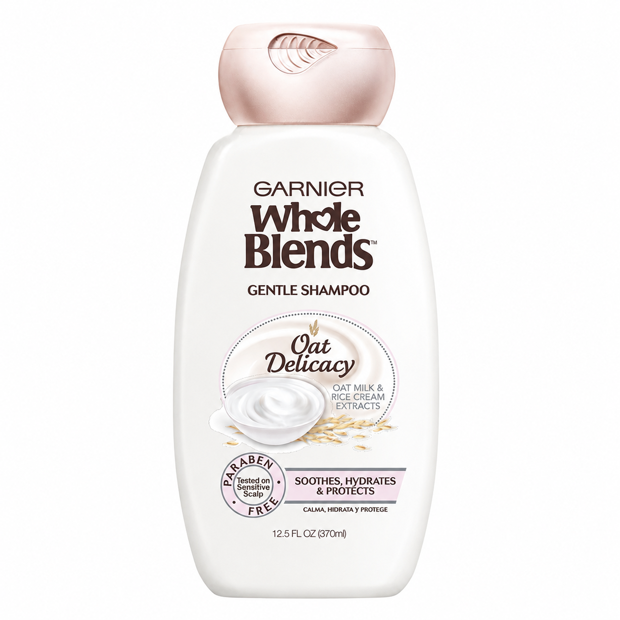 Garnier Whole Blends Gentle Shampoo Oat Delicacy For Sensitive Scalp 12.5 fl. oz. Garnier