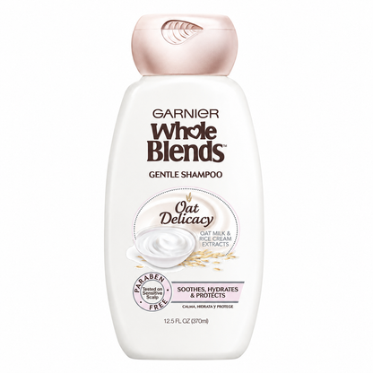 Garnier Whole Blends Gentle Shampoo Oat Delicacy For Sensitive Scalp 12.5 fl. oz.