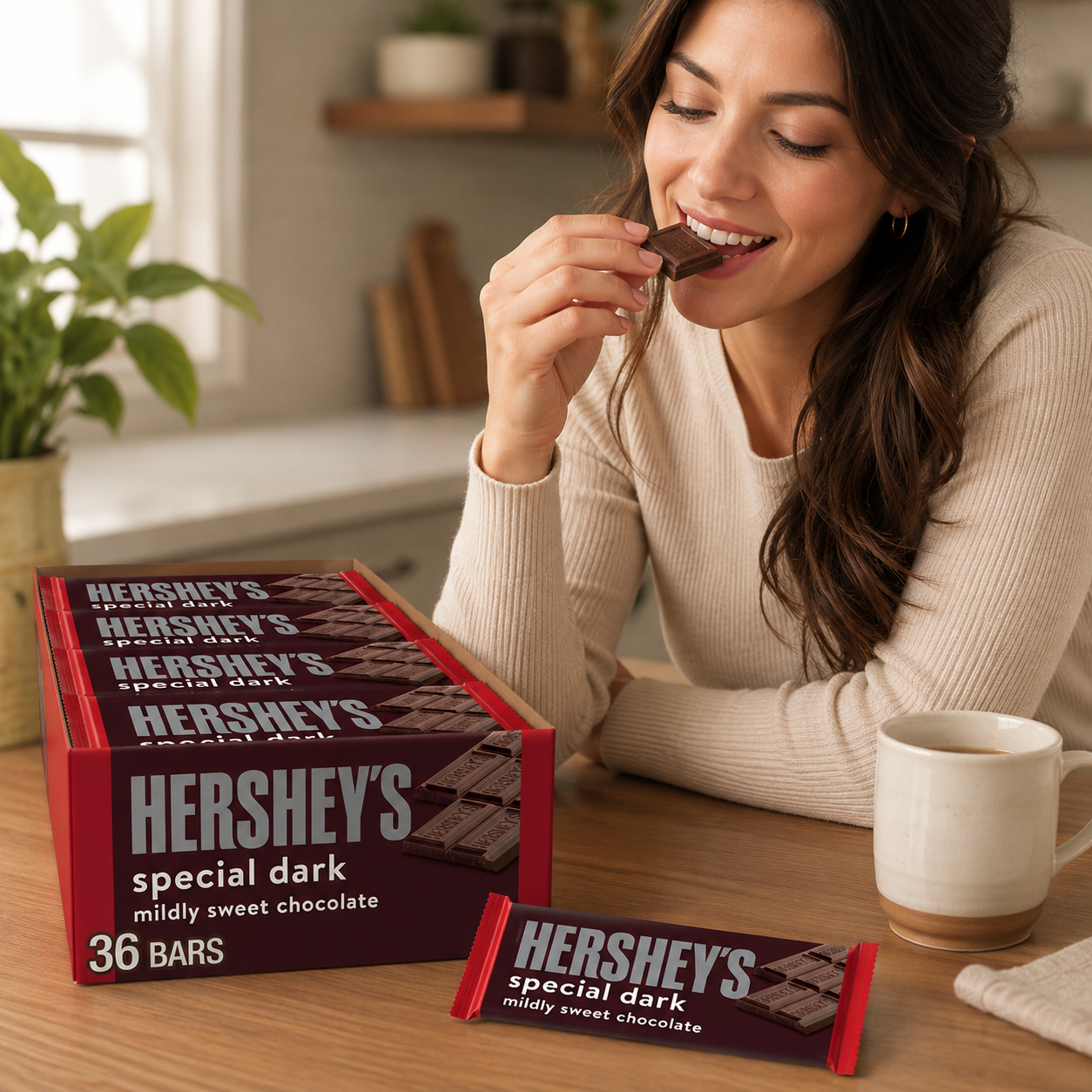 HERSHEY'S SPECIAL DARK Mildly Sweet Chocolate Candy Bars 1.45 oz