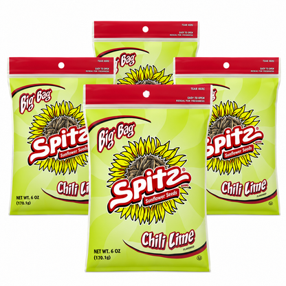 Spitz Sunflower Seeds Chili Lime Flavored Bag 6 oz