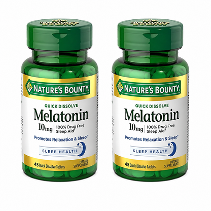 Nature's Bounty Melatonin Quick Dissolve Tablet 45 ct