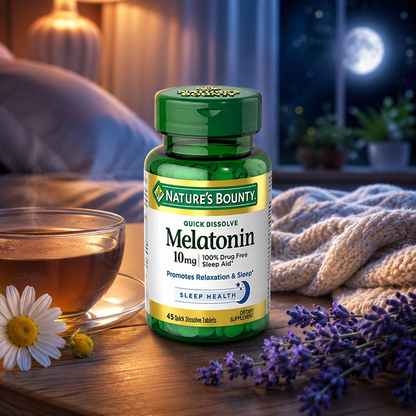 Nature's Bounty Melatonin Quick Dissolve Tablet 45 ct