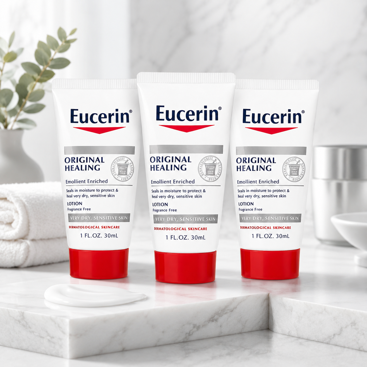 Eucerin Original Moisturizing Lotion Body 1 oz