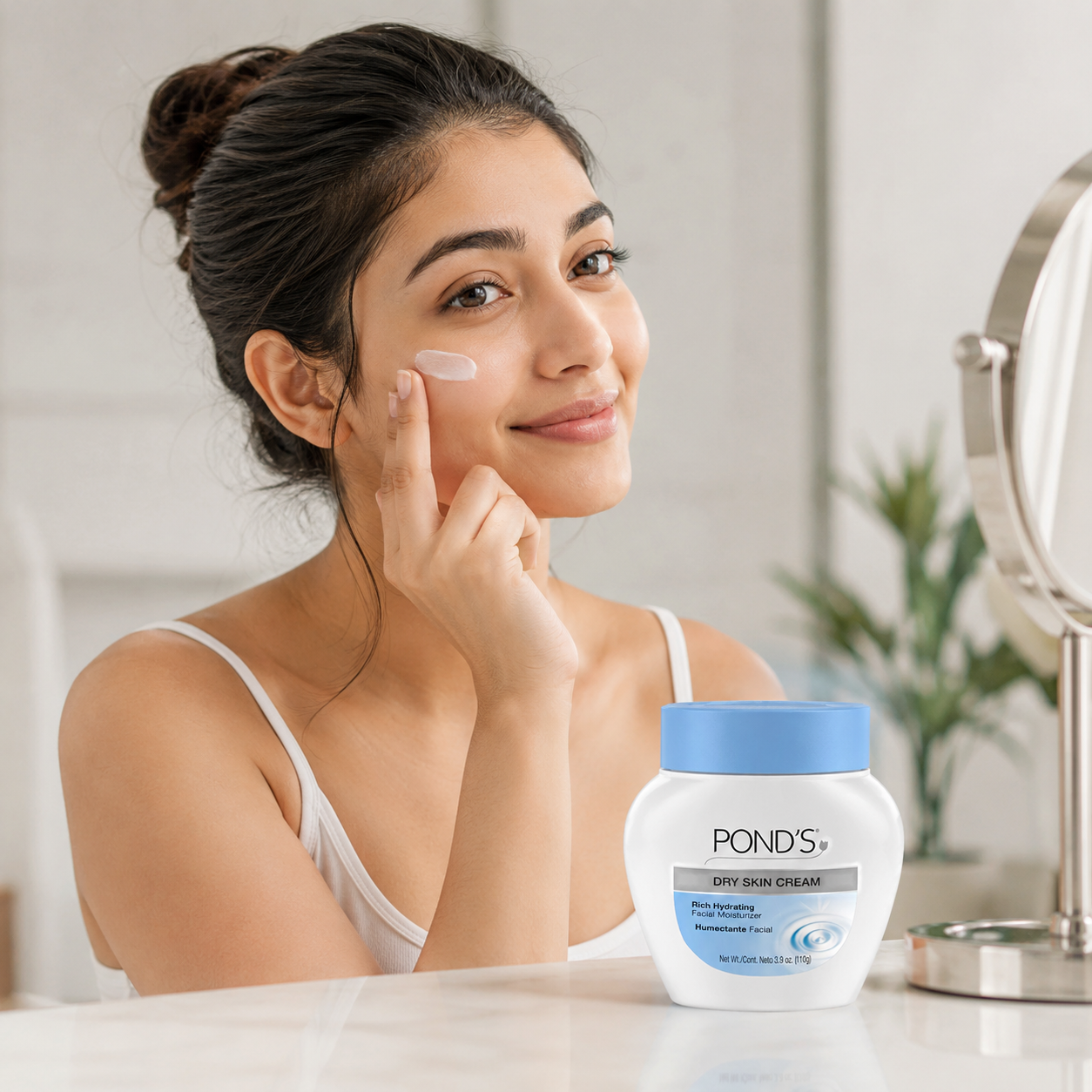 POND'S Dry Skin Cream Rich Hydrating Facial Moisturizer 3.9 oz