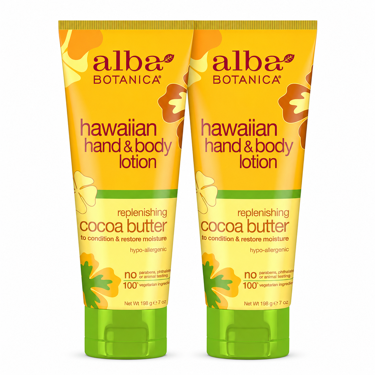 Alba Botanica Hawaiian Cocoa Butter Hand & Body Lotion 7 oz