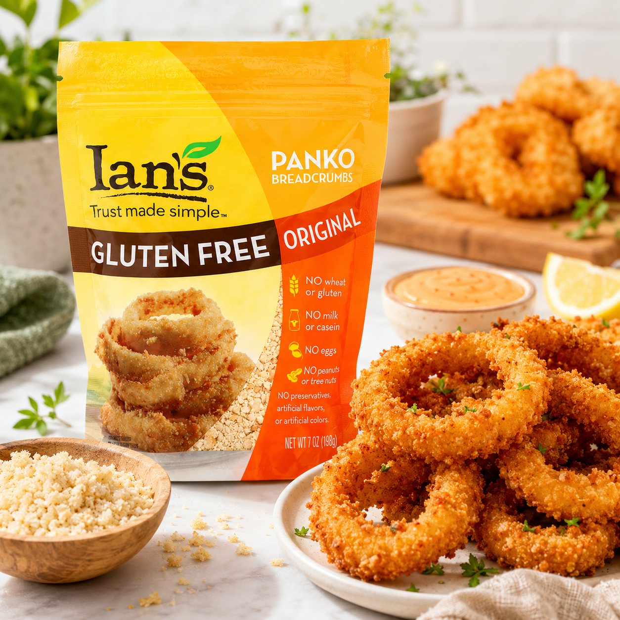 Ian's Natural Foods Original Panko Breadcrumbs 7 oz