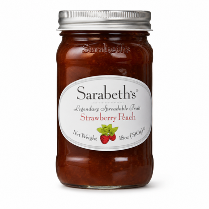 Sarabeth's Strawberry Peach Fruit Spread 18 oz